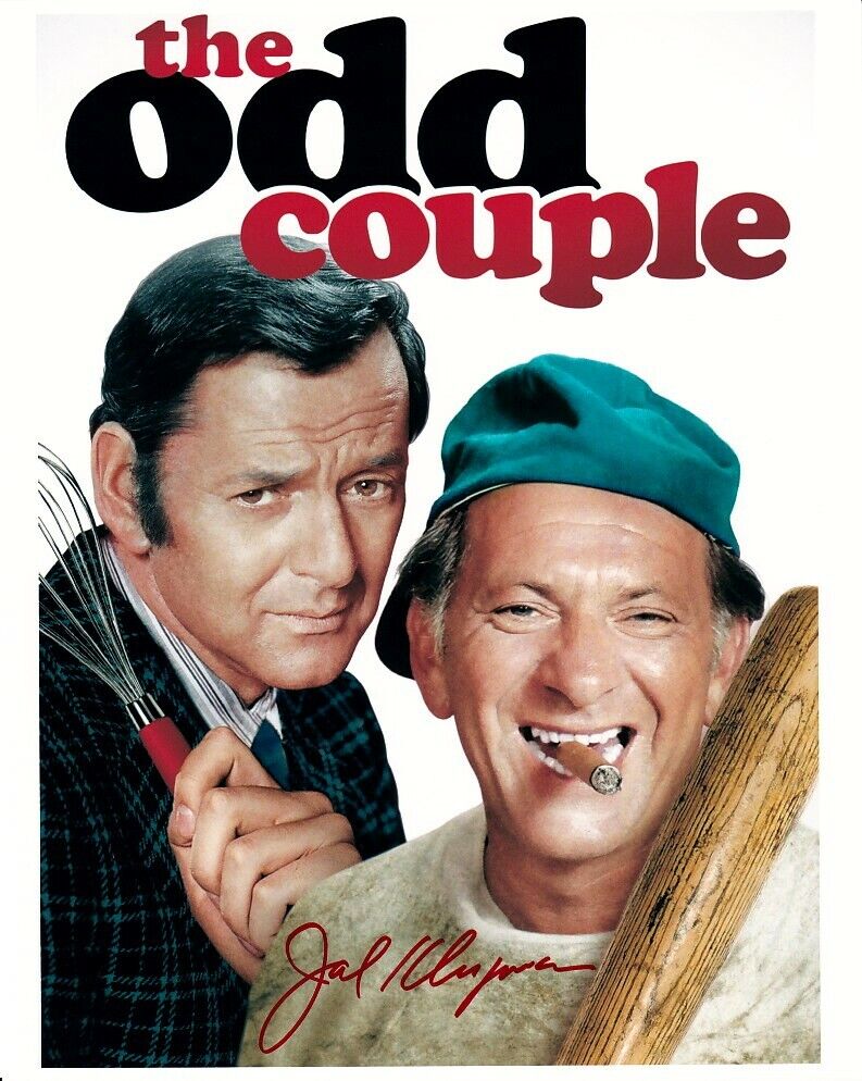 JACK KLUGMAN signed THE ODD COUPLE 8x10 w/ coa FUNNY MINI-POSTER TONY RANDALL