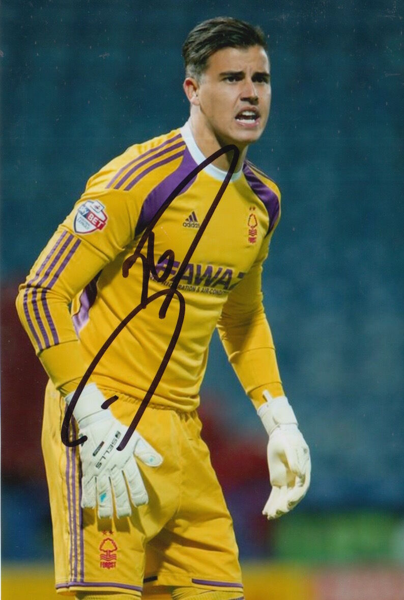 NOTTINGHAM FOREST HAND SIGNED KARL DARLOW 6X4 Photo Poster painting 1.