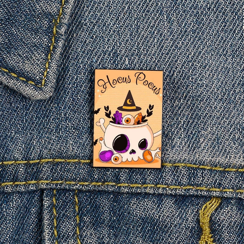 Funny Pin Letter Alloy Printing Unisex Brooches