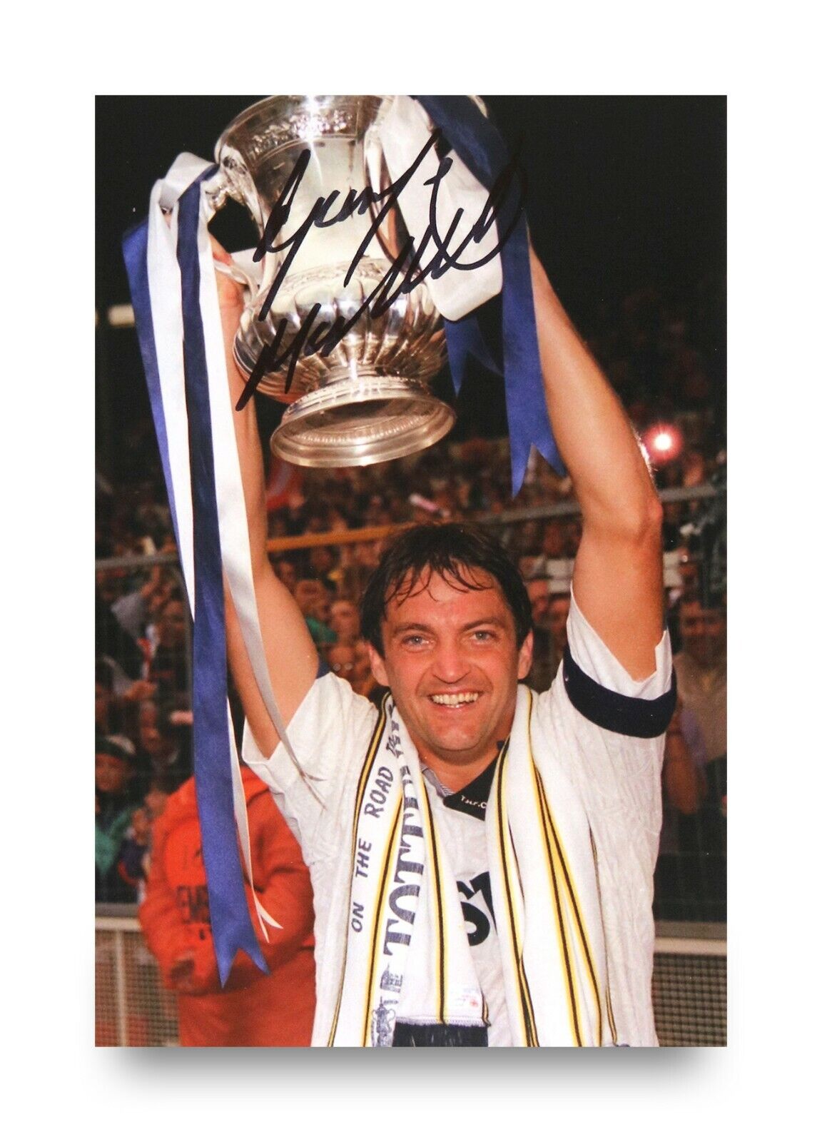 Gary Mabbutt Signed 6x4 Photo Poster painting Tottenham Hotspur England Genuine Autograph + COA