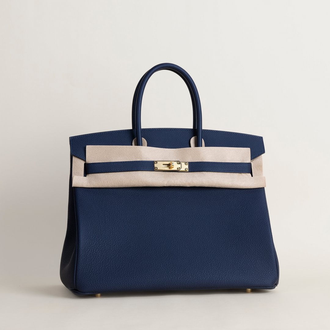 Birkin 35cm Togo 2Z Blue nuit  GHW
