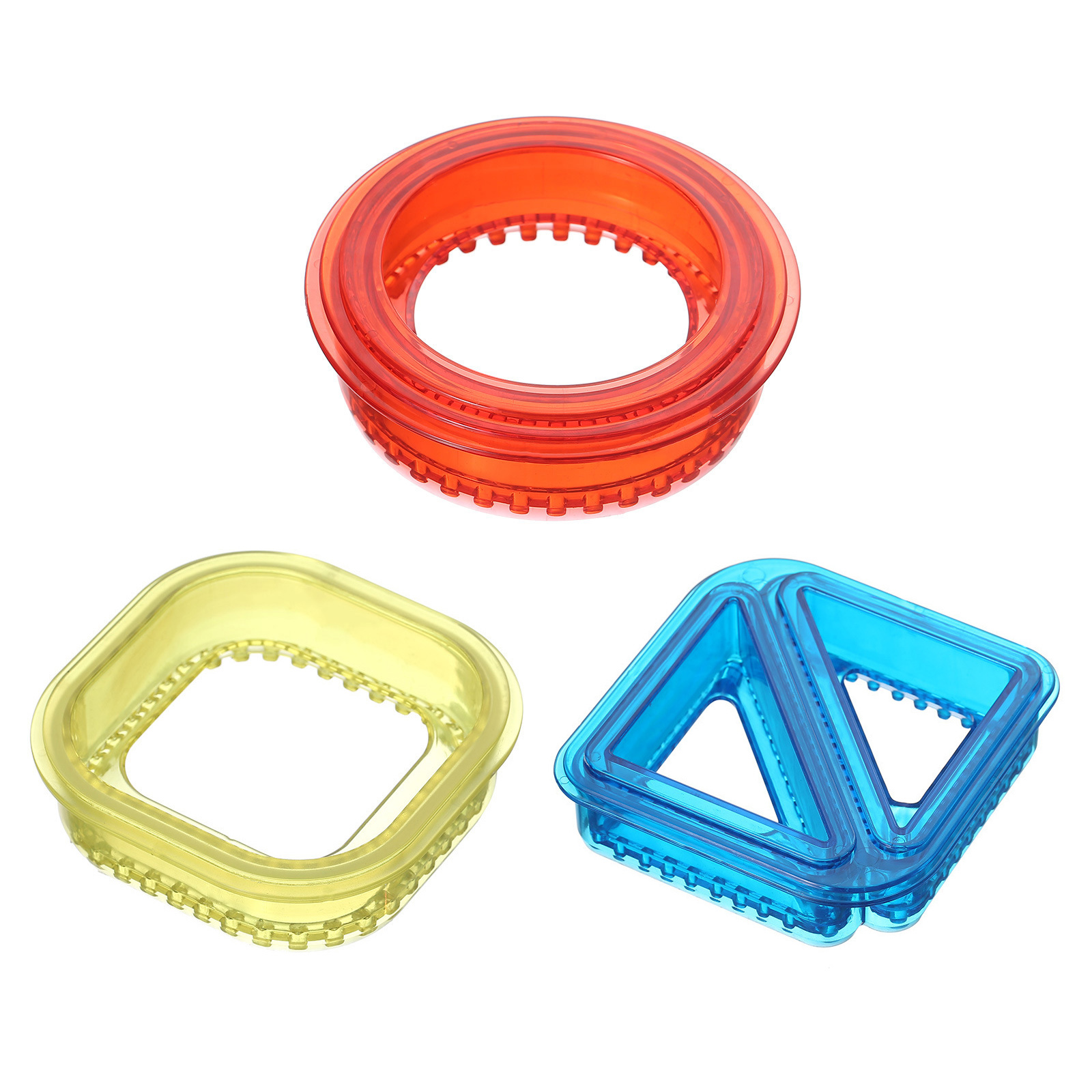 

Sandwich Cutter and Sealer - 3 Pack, Maker Decruster for Lunchbox Bento Box, 501 Original