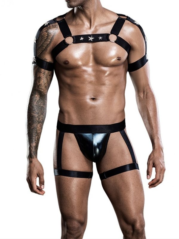 Men's Underwear Uniform Design Bandage Style Lingerie