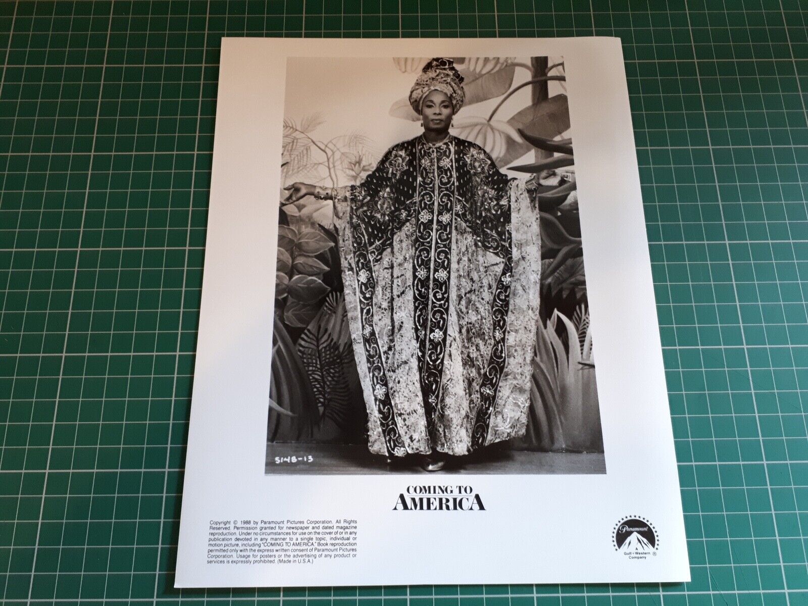 Coming to America original press Photo Poster paintinggraph Eddie Murphy James Earl Jones 1X