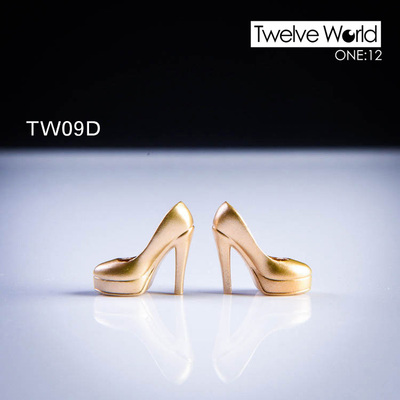 TWTOYS 1/12 TW09 TW10 Women's High Heels For 6inch Glued Female Body-aliexpress