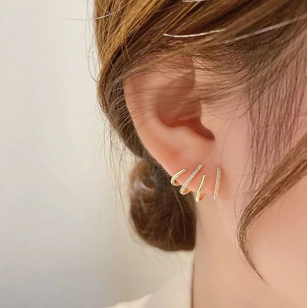 Shiny Crystal Earrings
