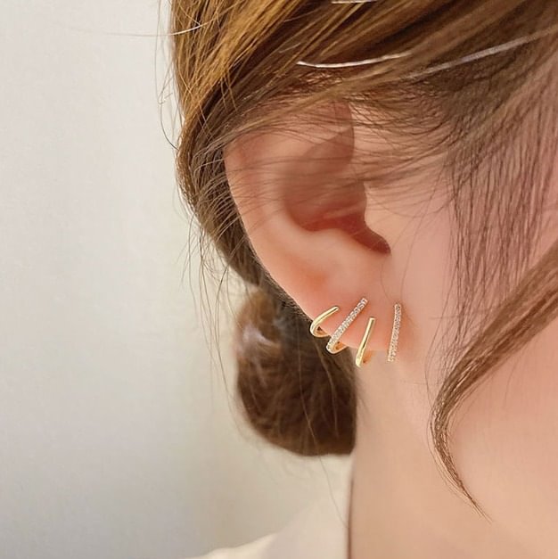 Shiny Crystal Earrings