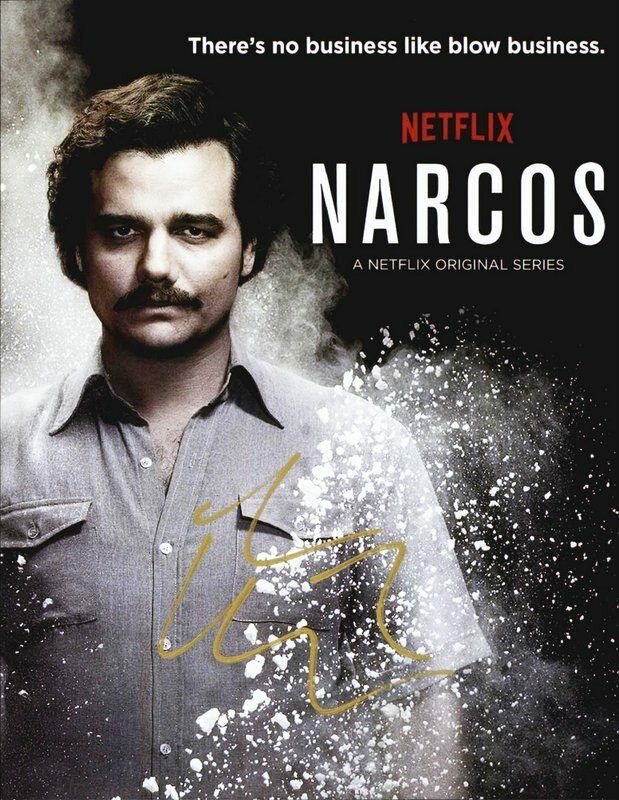 Wagner Moura authentic signed celebrity 8x10 Photo Poster painting W/Cert Autographed D4