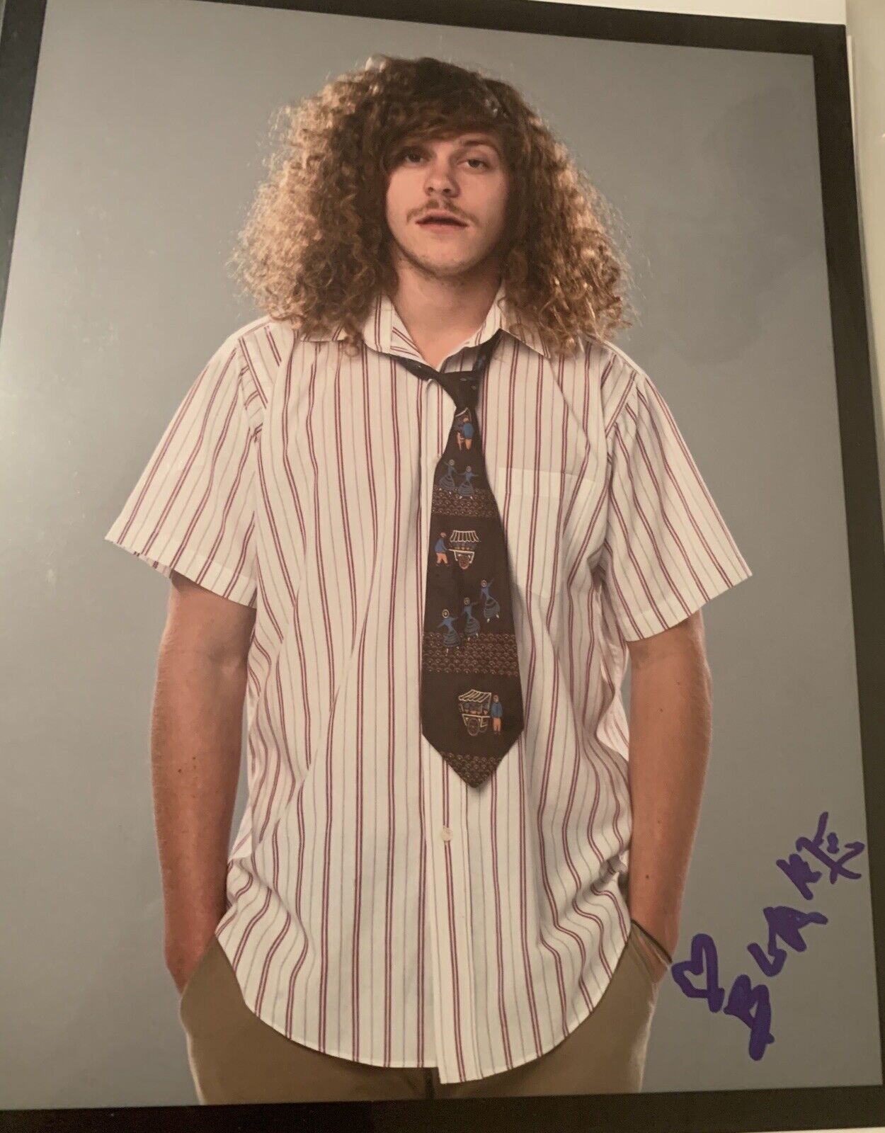 Blake Workaholics Signed 8x10 Pic Photo Poster painting