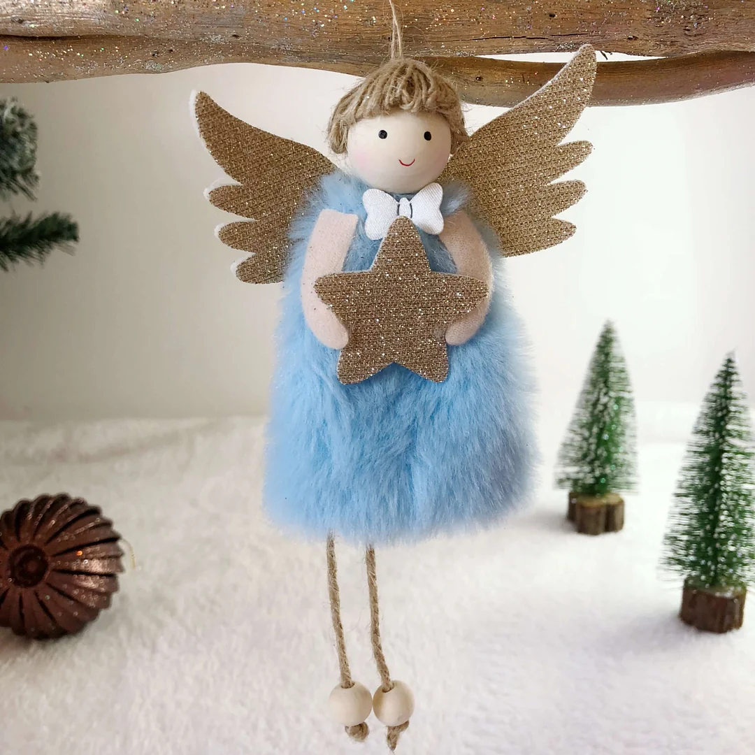 Handmade Christmas Angels Decoration