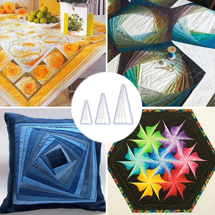 Swirl Patchwork Ruler- With Instructions