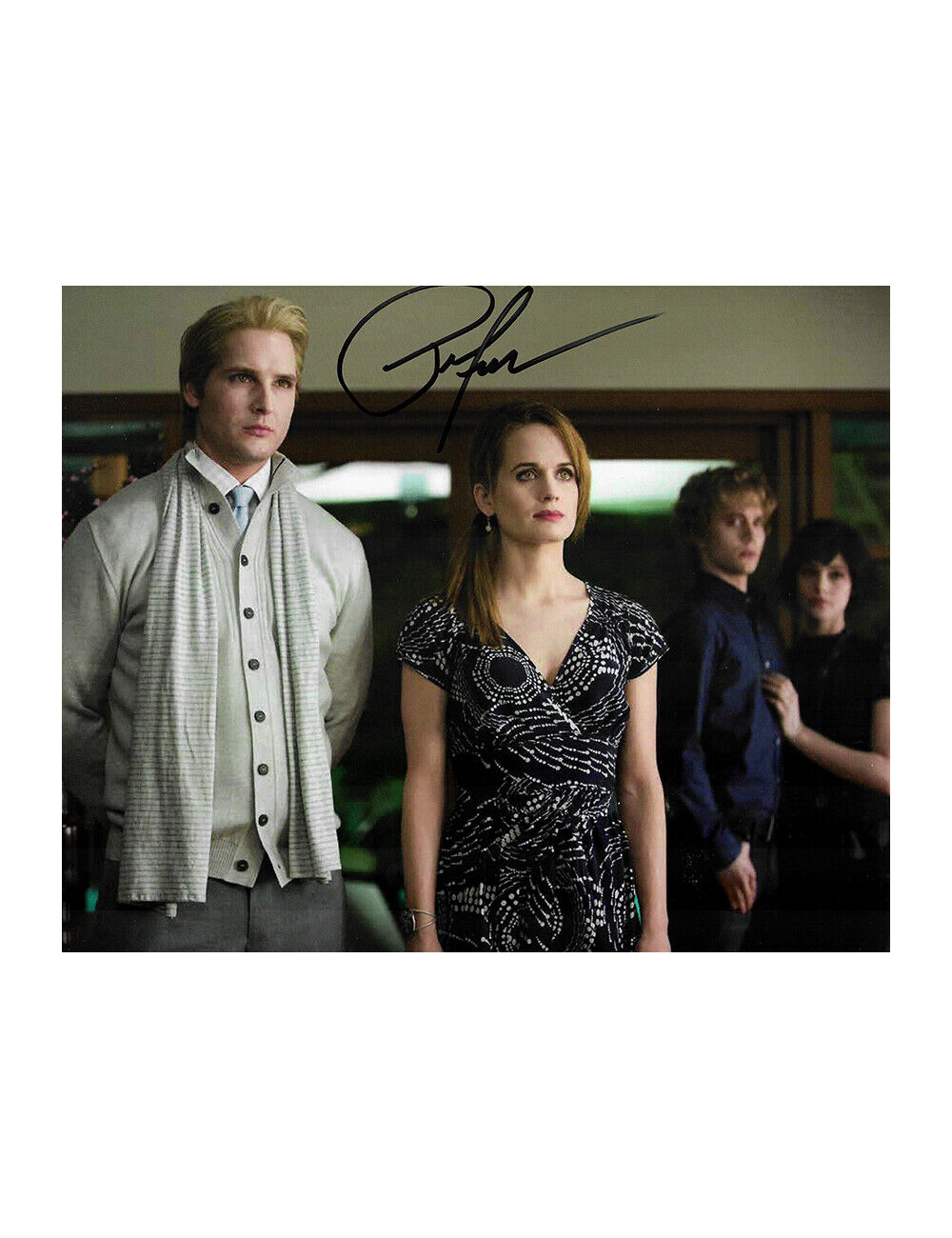 Twilight Print Signed by Peter Facinelli 100% Authentic + COA