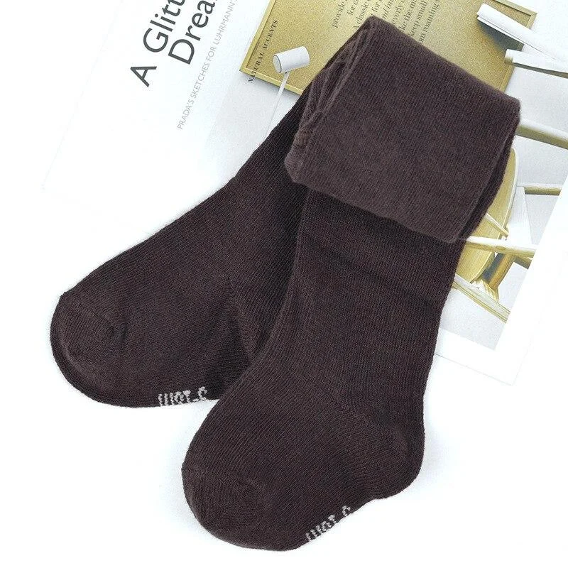 YWHUANSEN 0 to 24M Spring Autumn Girls Tights Solid Color Collant For Infants Multi Color Tights for Boys Newborn Baby Pantyhose