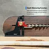 Woodworking Height Depth Measurement Al Alloy Adjustable Saw Blade Marking Ruler