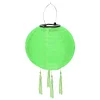 Solar Nylon Lantern Lamp Waterproof Outdoor Hanging Light Festival Decor