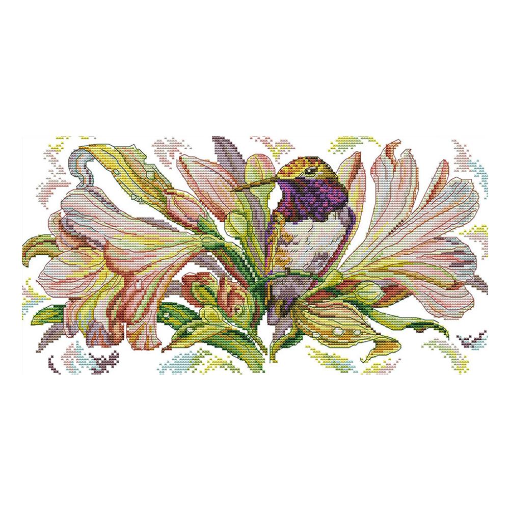 

Sing For You - 14CT Stamped Cross Stitch - 42*25cm, 501 Original