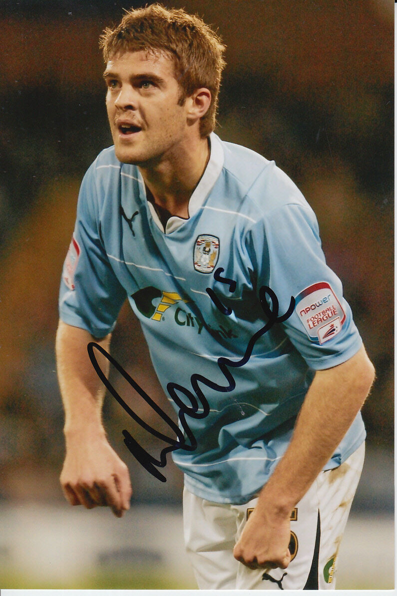 COVENTRY CITY HAND SIGNED MARTIN CRANIE 6X4 Photo Poster painting.