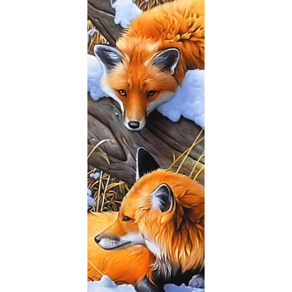 

Wolf - Round Drill Diamond Painting - 30*65CM (Big Size), 501 Original