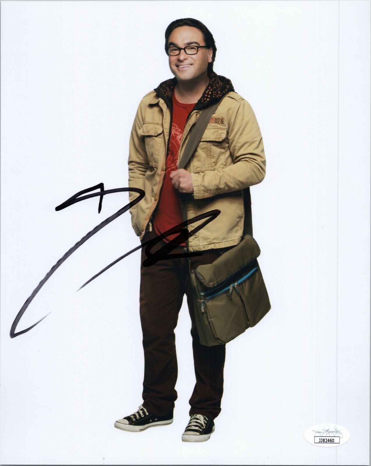 JOHNNY GALECKI Authentic Signed Leonard - BIG BANG THEORY