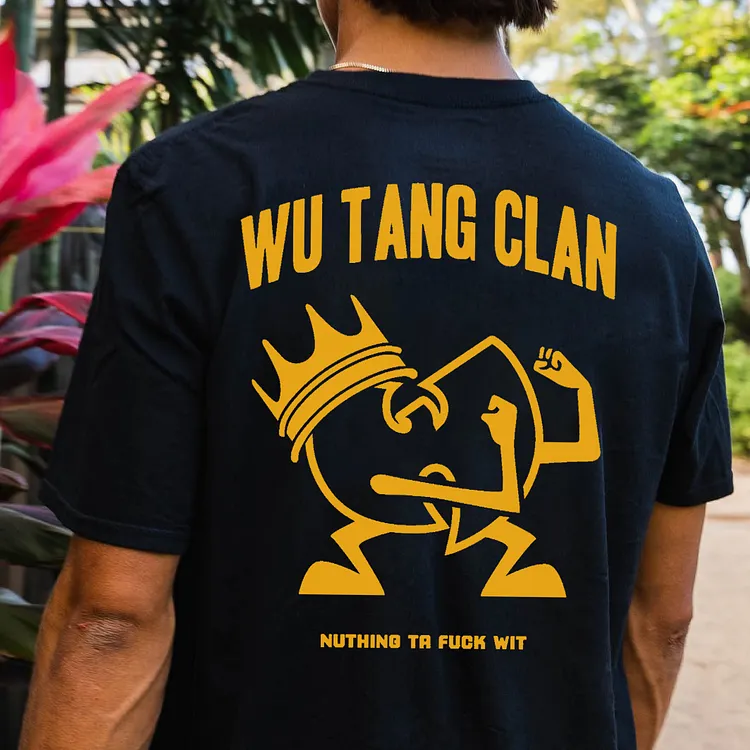 Wu Clan Nuthing Ta Fuck Wit Printed T-shirt