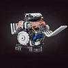 Motorised Hot Rod V8 Engine 665pcs