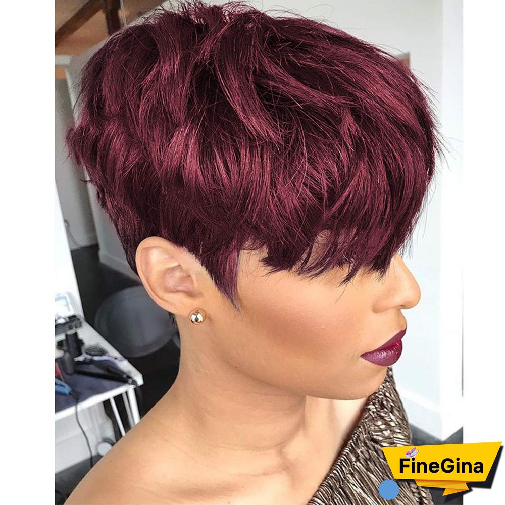 Wig Hot Selling Fashion Chemical Fiber Head Set Female Multicolor Short Hair Set