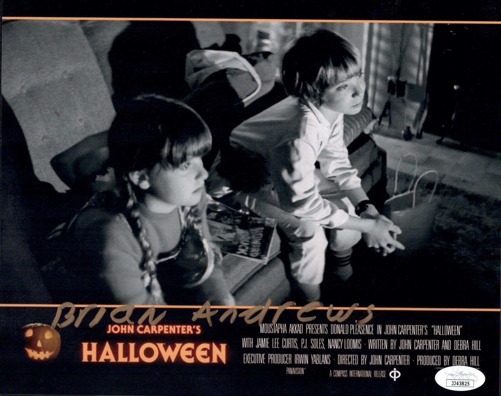 BRIAN ANDREWS Signed HALLOWEEN 8x10 Photo Poster painting IN PERSON Autograph JSA COA Cert