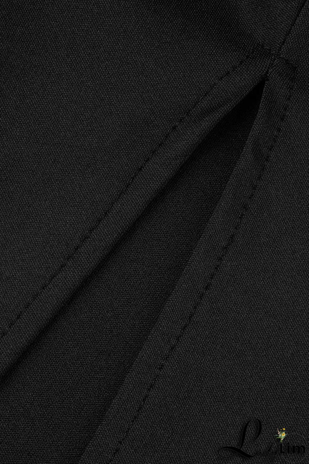 Orange Fashion Sexy Solid Patchwork Backless Slit One Shoulder Sleeveless Dress