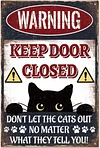 Funny Warning - Vintage Metal Signs(12*16Inch) - Warning