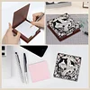 Wooden DIY Black White Cat Diamond Painting Kit Note Box with 160 Papers Gifts