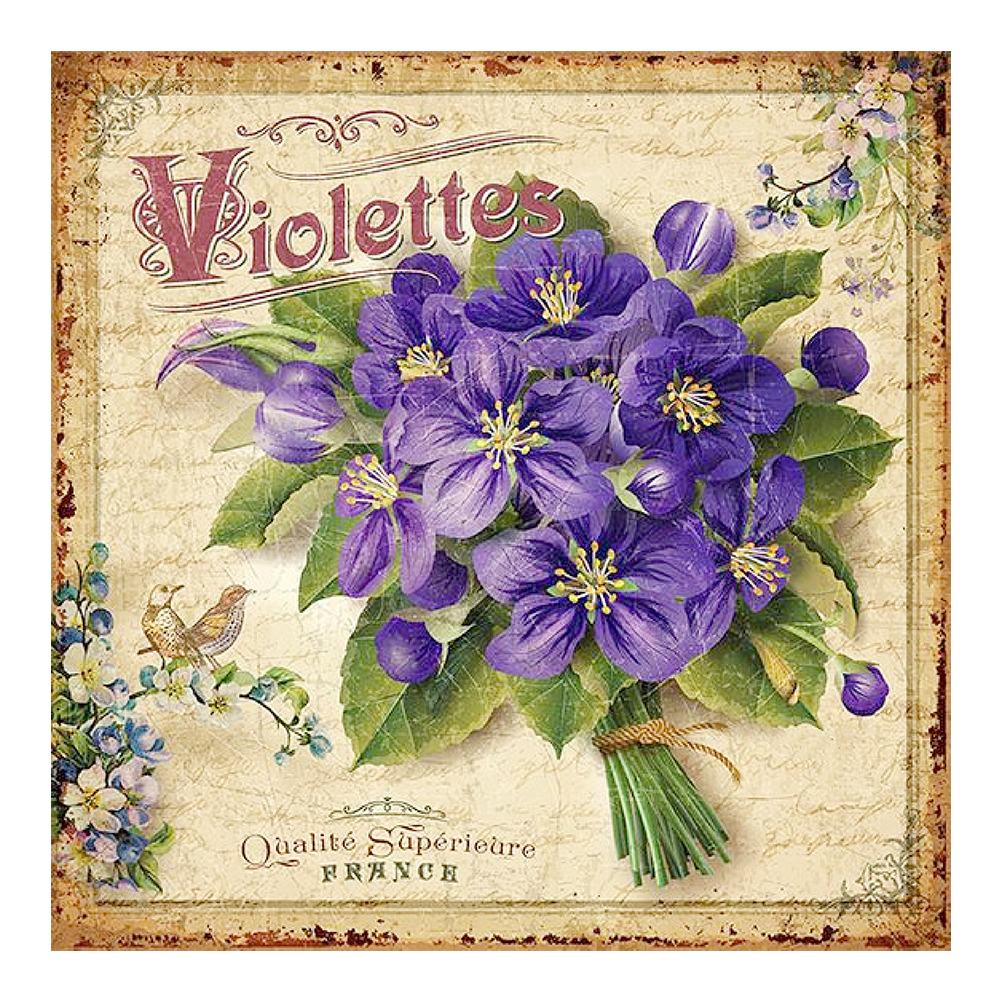

Old Time Bouquet - Round Drill Diamond Painting - 30*30CM, 501 Original
