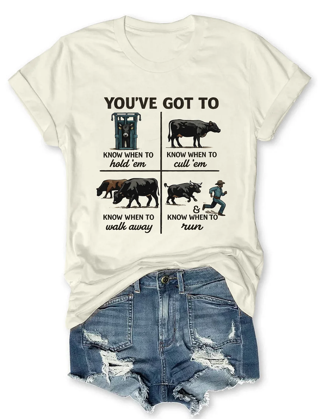 You've Got To Know When To Hold'em T-shirt
