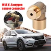 90 Degree Catalytic Converter M18x1.5 Extension Spacer for Checking Engine Light