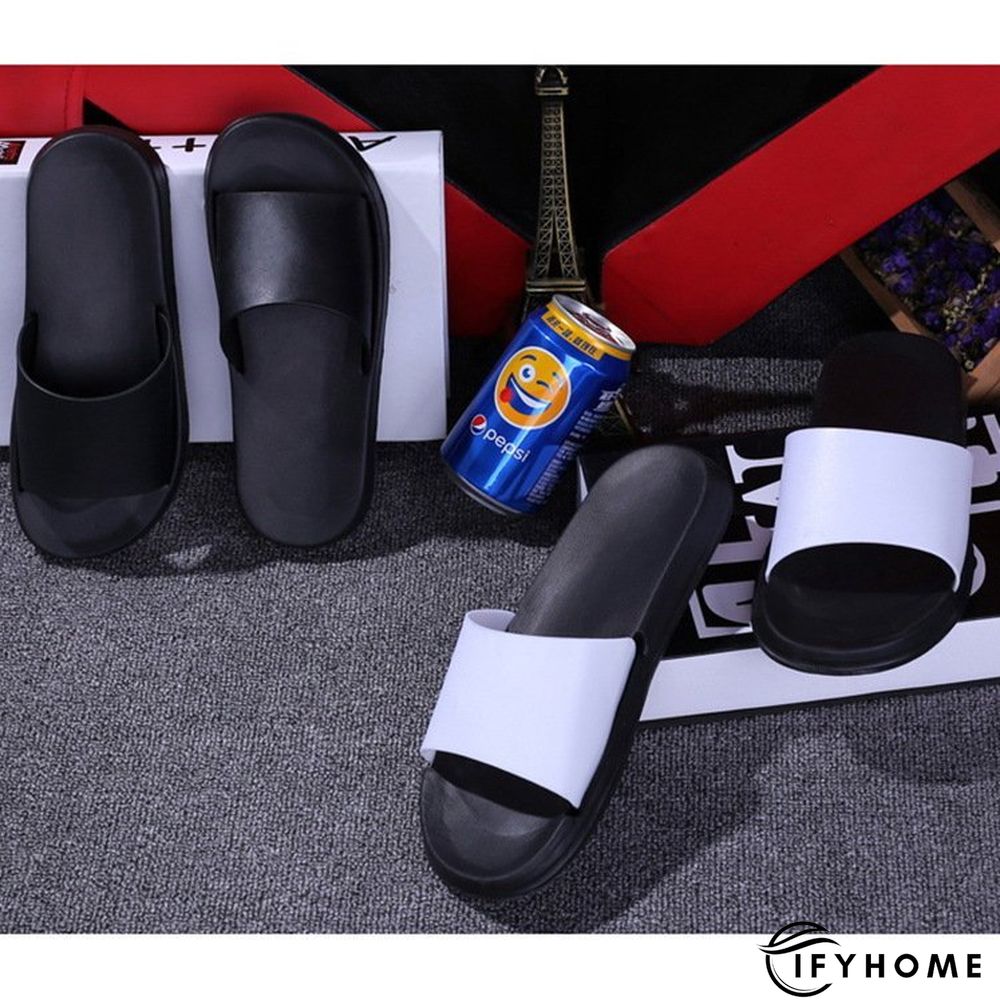 Pi Clue Flat Heel Daily Pvc Slipper | IFYHOME