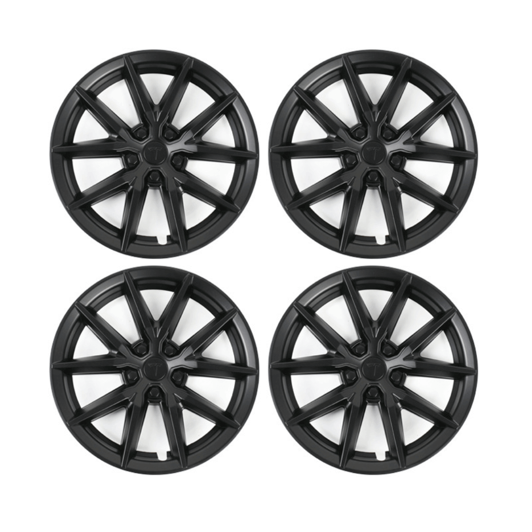 Arachnid Hubcaps For Tesla Model 3 Aero wheels