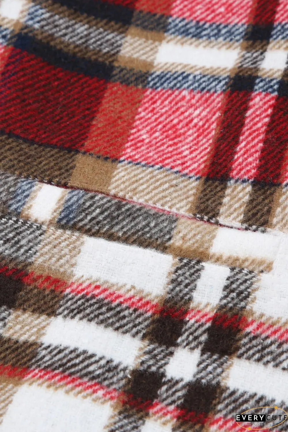 Preppy Plaid Coat