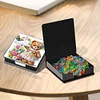 Diamond Painting PU Bear Notecard Box with 160 Sheets of Paper