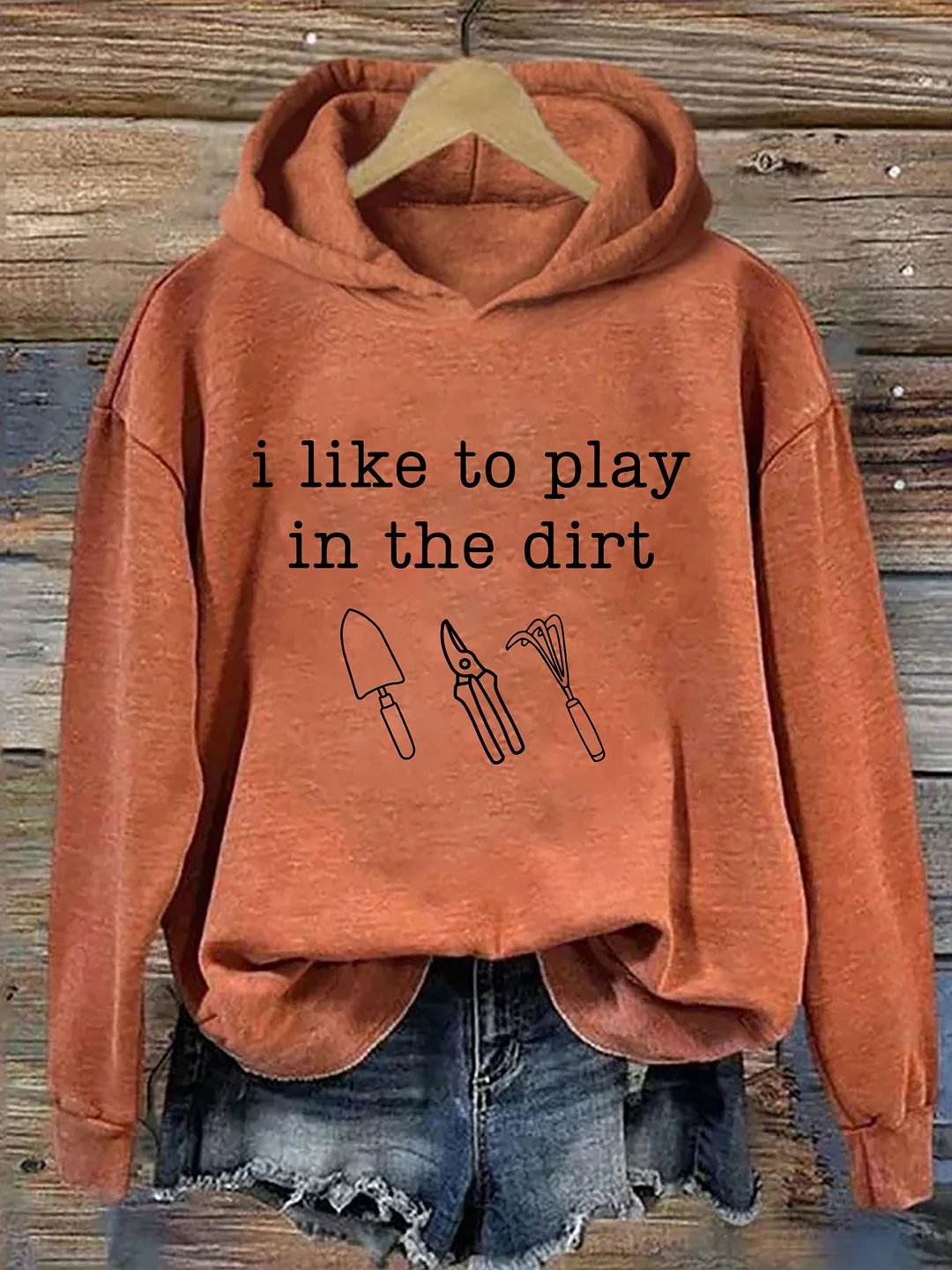 I Like To Play In The Dirt Hoodie