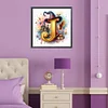 Diamond Painting -DIY Full Square Drill Harry Potter Letter J(35x35cm)
