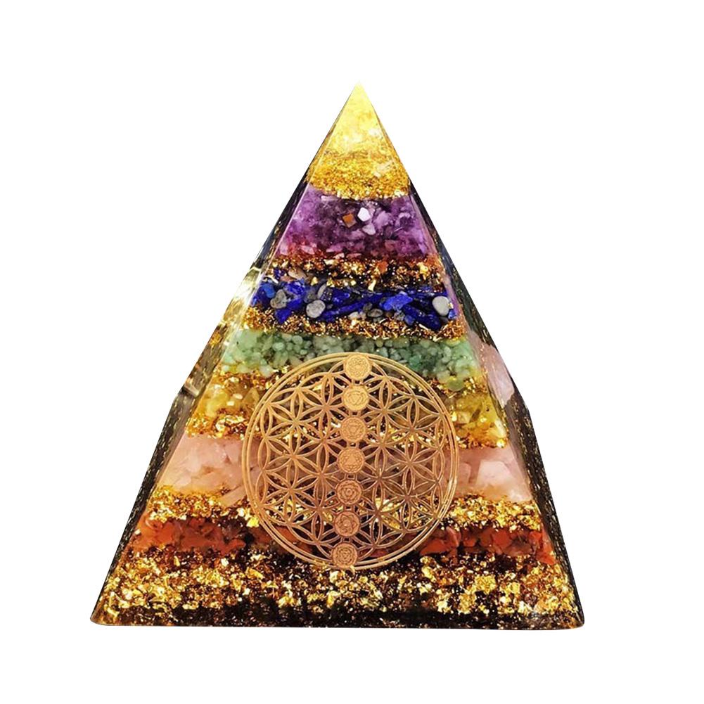 Ogan Pyramid Energy Natural Crystal Energy Tower Healing Reiki Chakra