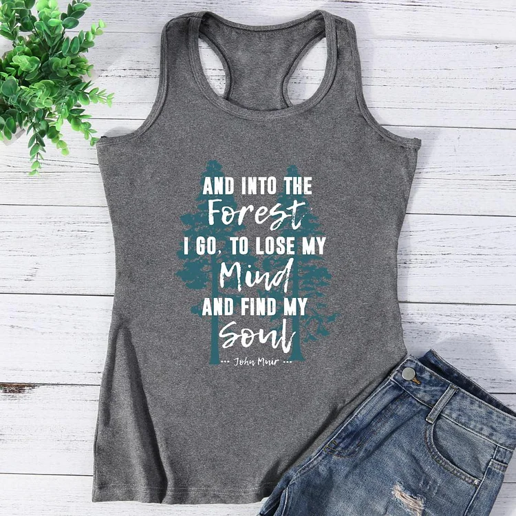 And Into the Forest I Go Muir Vest Top-Annaletters
