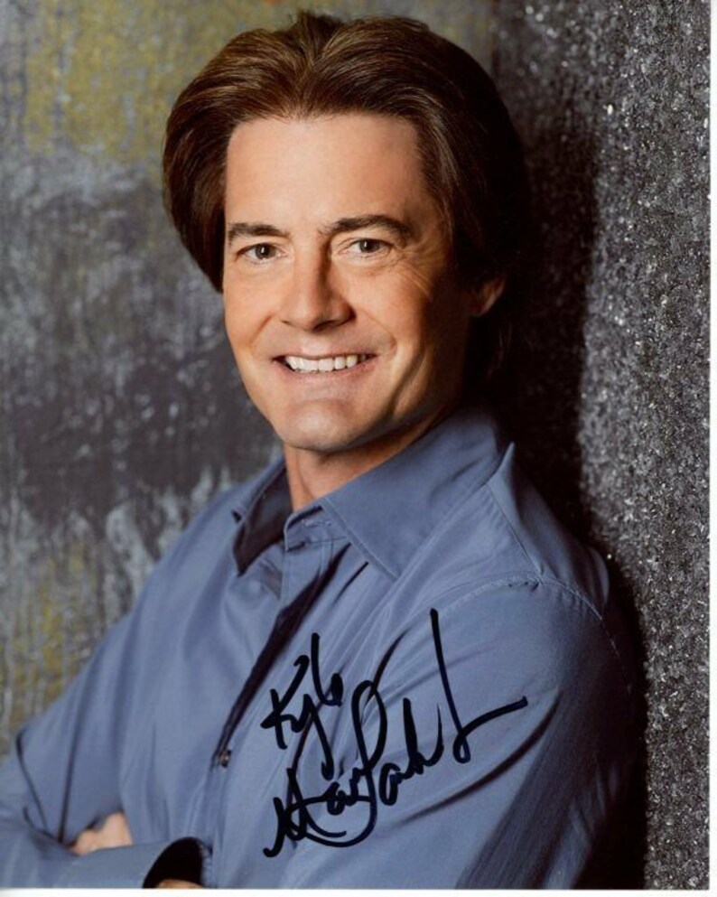 Kyle maclachlan signed autographed desperate housewives orson hodge 8x10 Photo Poster painting