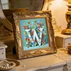 Butterfly Flower W 5D Partial Drill DIY Diamond Painting Kit 30*30cm