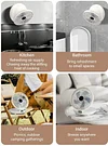 New USB rechargeable fan home portable small dormitory desktop air circulation wall-mounted kitchen