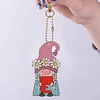 DIY Diamond Painting Keychain-6pcs/Set Gnome Bag Keychain Jewelry Gift