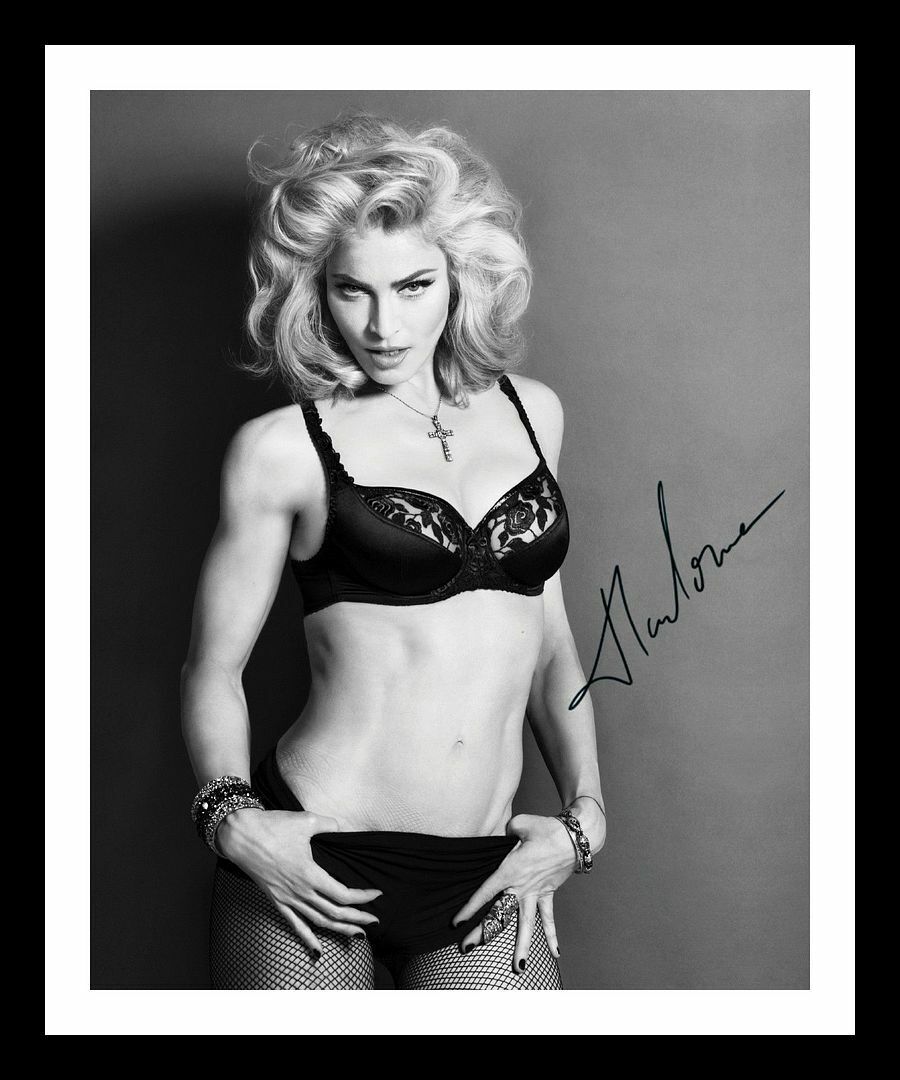 Madonna Autograph Signed & Framed Photo Poster painting 4