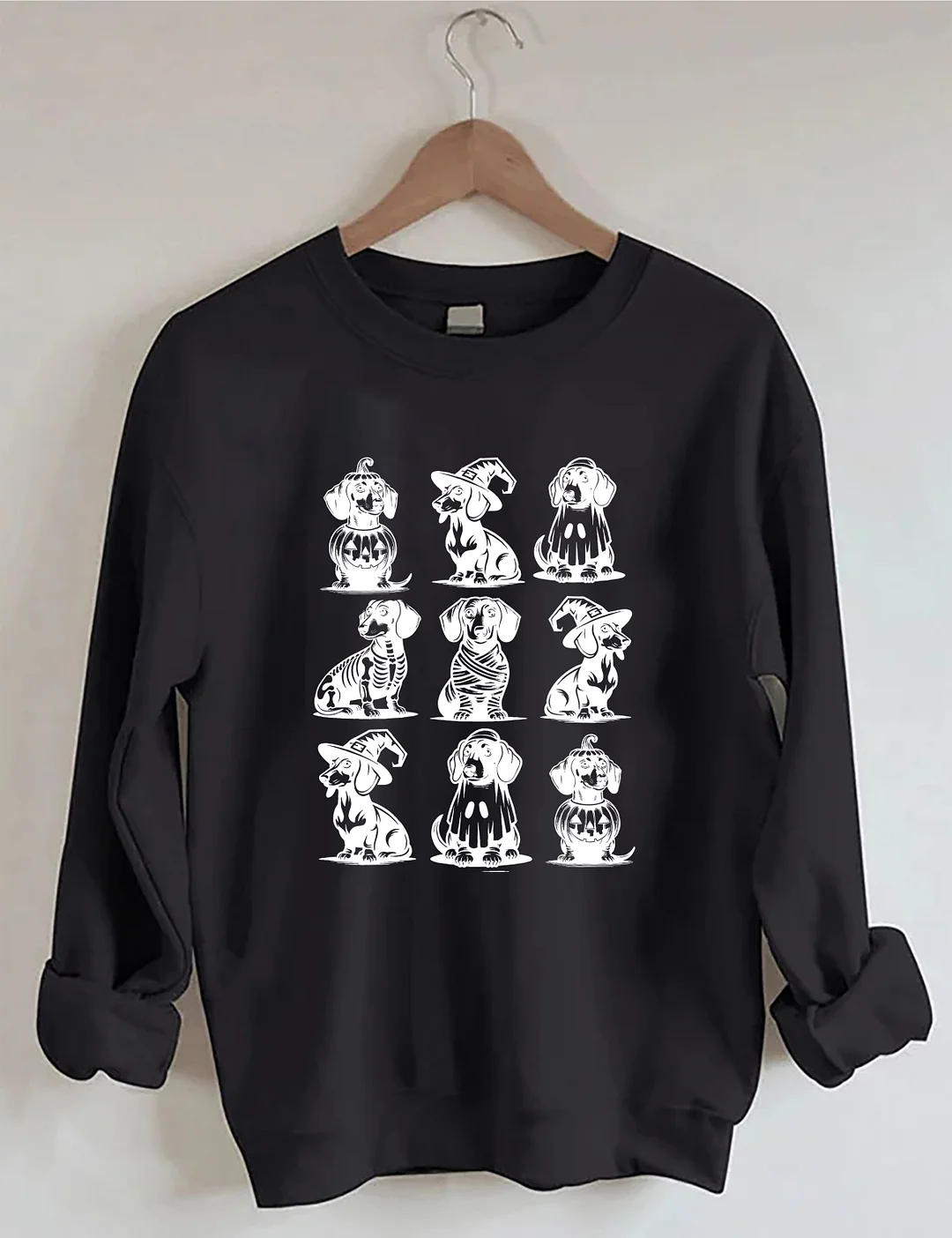 Dachshund Halloween Sweatshirt