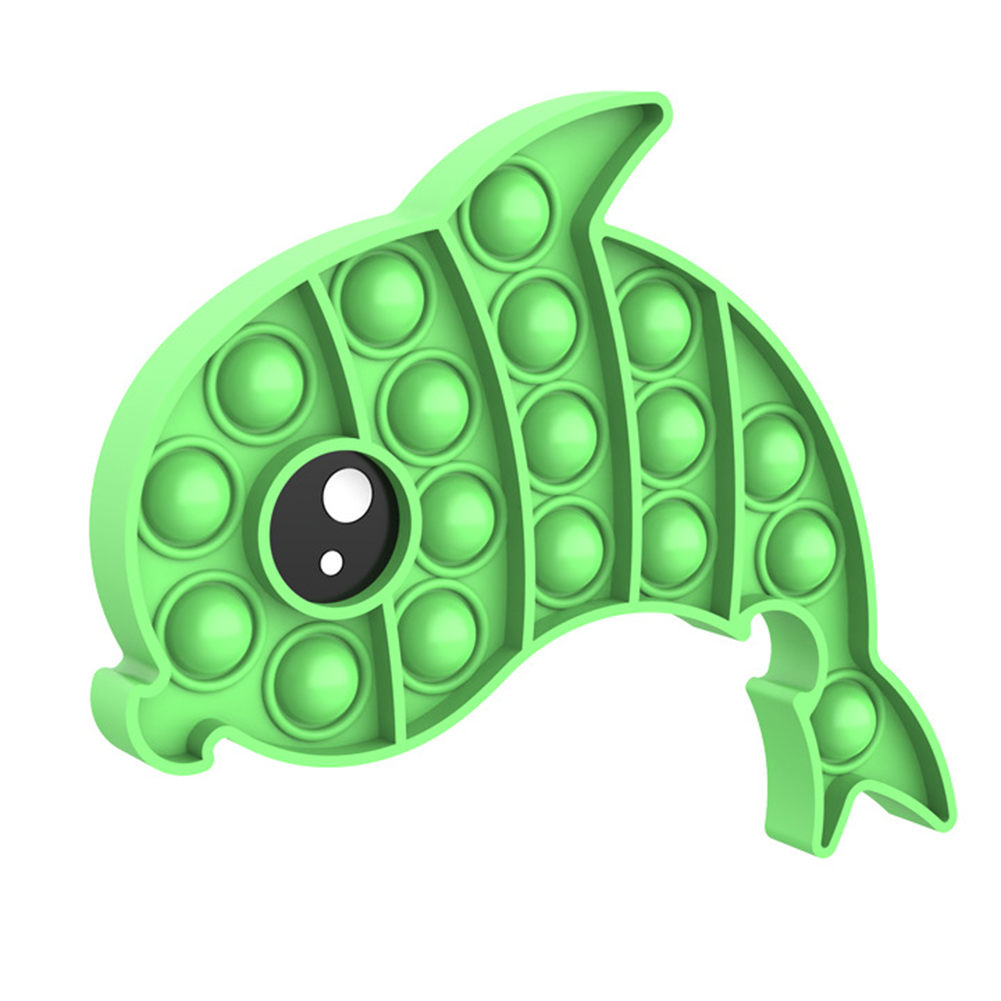 

Dolphin - Pop It Fidget Toy, Green, 501 Original