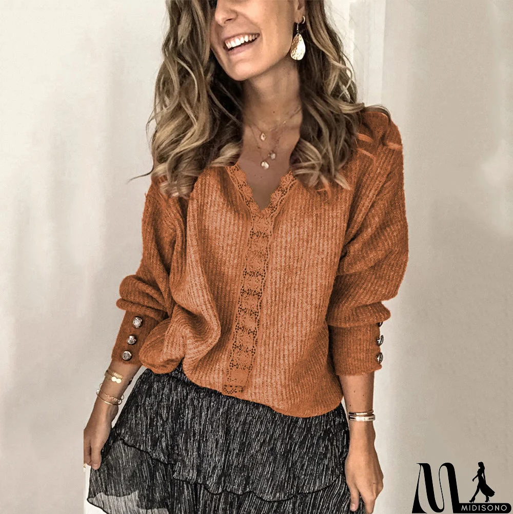 MidiSono - Casual and Effortless winter Pullover