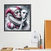 Clown Mask-Full Round Diamond Painting 40*40CM